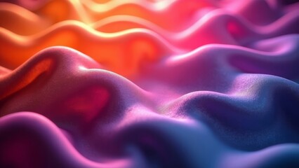 Red blue gradient silk texture