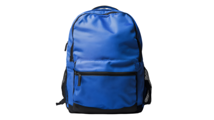 Blue Backpack Stylish Design School Bag Travel Bag