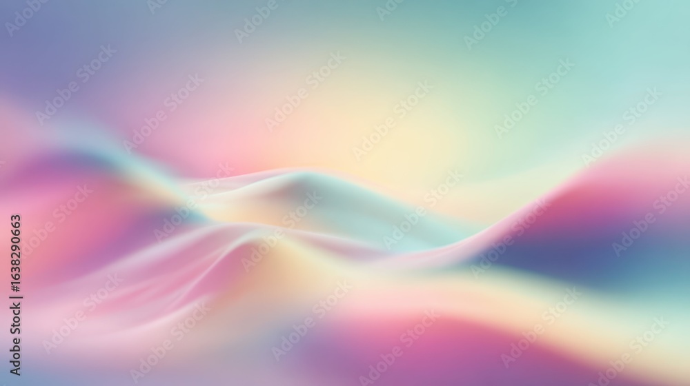 Poster soft pastel gradient abstract motion blur background for design