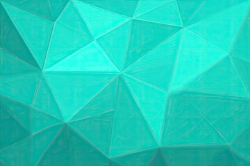 Teal polygonal surface with subtle texture