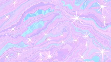연보라 연핑크 블루 보라색 핑크색 믹스 물결 그라데이션Light purple, light pink, blue, purple, pink mix, wavy gradation