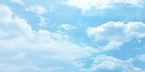 sunny sky blue light watercolor background. Aquarelle painting brush effect card paper textured canvas cloudy smoke space for text, entertaining card, template. aquamarine color graphics illustration