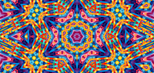 Bright abstract colorful pattern