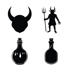 Hallowen day design bundle