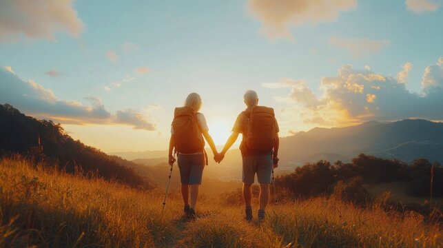 Sunset Hike A Couples Journey.