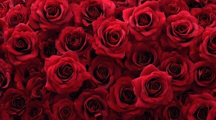 background made of red roses no logos no brands ar 169