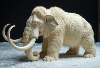 Artistic Sculpture of the Mammoth