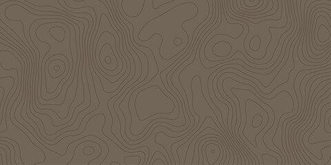 Brown topographic contour map pattern with flowing elevation lines, ideal for nature, mapping, and geography-inspired backgrounds.