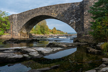 Fototapeta premium bridge over the river