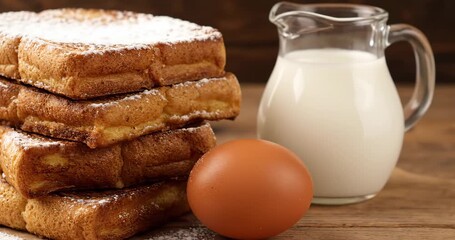 National French Toast Day Concept