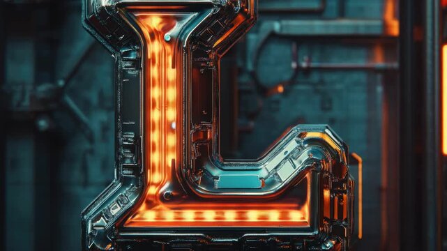A close-up shot of a glowing letter 'J' with a bright, warm light surrounding it