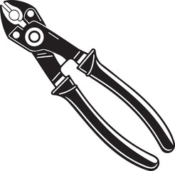 vector illustration of a knife