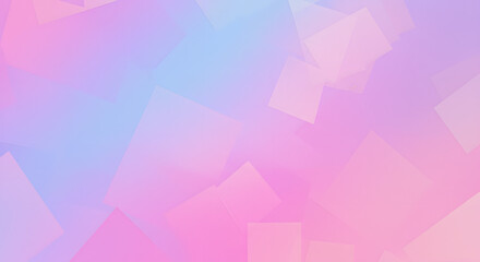Soft Pastel Geometric Dreamscape: A Blend of Tranquil Hues and Floating Squares Evoking a Sense of Calm and Modern Artistic Expression for Digital Backgrounds or Wall Art