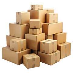 Stack of Cardboard Boxes