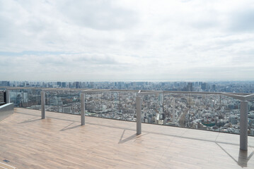 渋谷スクランブルスクエアの展望台、渋谷から東京を一望する眺め