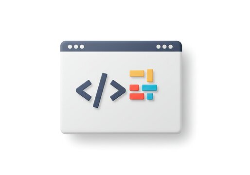 Abstract representation of programming code on a digital interface - Powered by Adobe