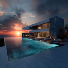 Luxury Villa with Infinity Pool	