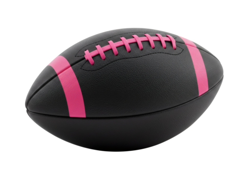 American Football Black Pink Ball Sport Game Equipment Recreation Activity Athletic	