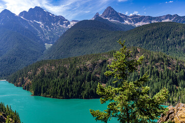 Diablo Lake in North Cascades National Park