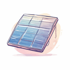 Solar Panel Logo Very Cool Technology	