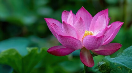 close up pink lotus flower blooming nelumbo nucifera no logos no brands ar 169