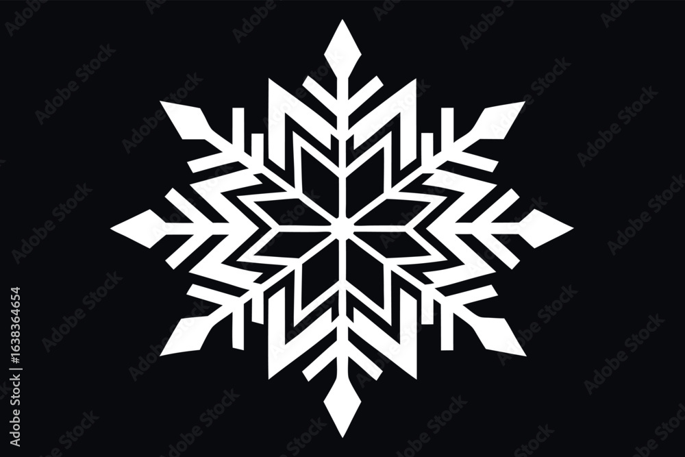 Poster abstract geometric design with bold colors and text elements