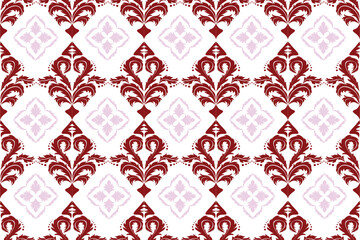 Seamless damask pattern red and Pink Wallpaper
The wallpaper showcases a thoughtfully designed pattern that adds character and visual interest to the wall. Featuring a harmonious blend of color 