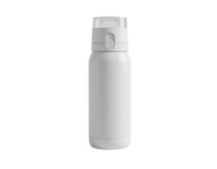 White Plastic Bottle with Flip Top | Modern Packaging