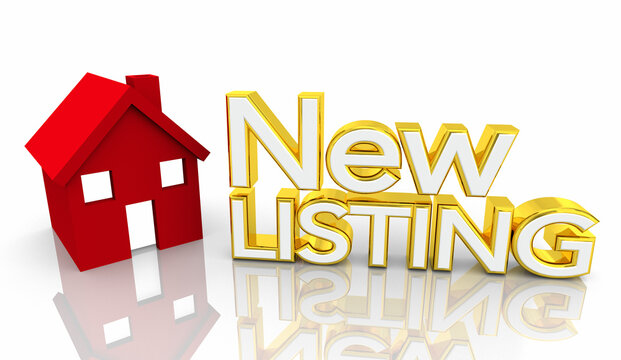 House Home New Listing For Sale Buy Sell Real Estate 3d Illustration