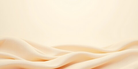 Obraz premium abstract render of wave-like digital landscape in beige, for AI, software, or innovation themes