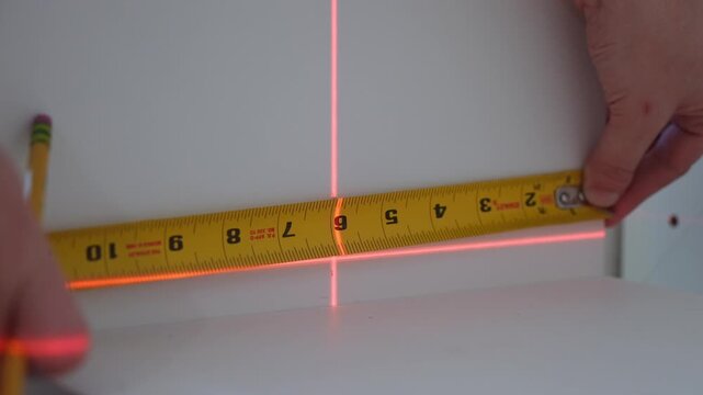 Using laser tools and tape measures for accurate measurement ensures easy alignment and hasslefree installation
