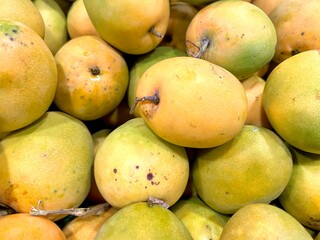 Gedong Gincu mango. An Indonesian tropical fruit from Majalengka, West Java. With its fragrant...