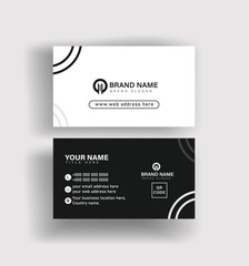 Sleek & professional business card template perfect for entrepreneurs, corporate executives, and creatives. Easy to customize. Ideal for personal branding, networking, and client meetings.
