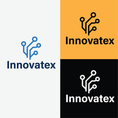 Innovatex Logo, vector logo design.