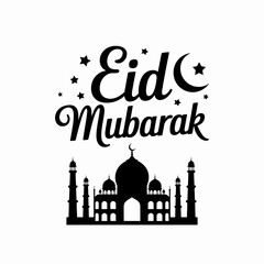 Eid, Mubarak, icon, Islamic, festival, greeting, mosque, crescent, moon, stars, prayer, celebration, religion, holiday, sacred, Ramadan, Muslim, spirituality, faith, festive, night, tradition, worship
