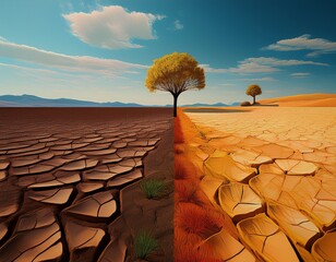 nature s duality fertile land vs arid