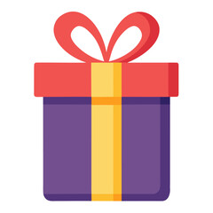 gift box isolated on white