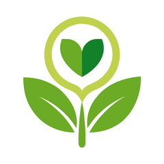 green leaf icon