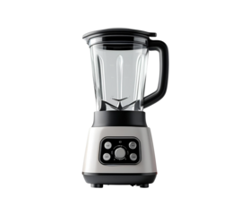 Silver and Black Blender Shines on Transparent Background. Great for product photography, website display, & social media.