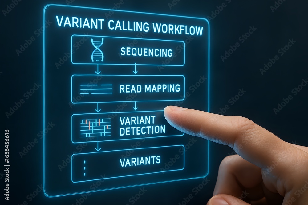 Aufkleber variant calling workflow sequencing read mapping detection genetic analysis