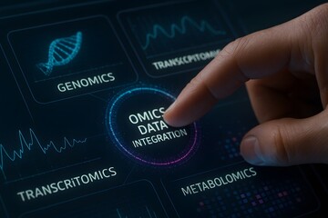 Omics data integration for genomics transcriptomics and metabolomics research