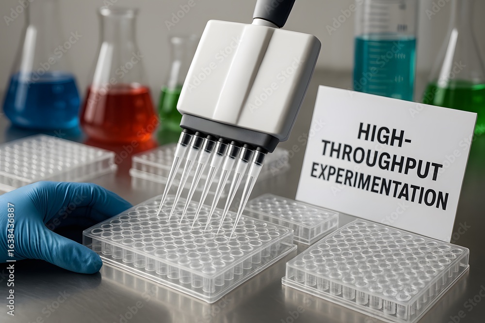 Poster high throughput experimentation research laboratory science and development tool