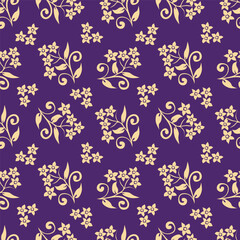 seamless pattern with flowers