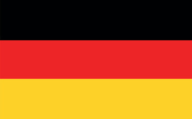 Naklejka premium flag of germany vector