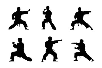 Karate Kata icon vector illustration on white background
