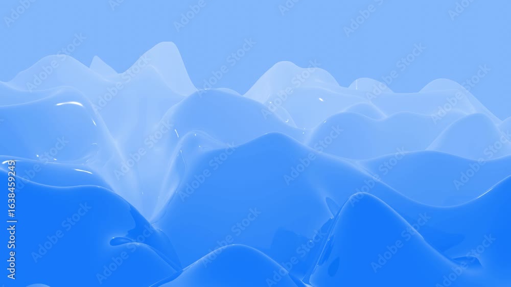 Poster 4k resolution seamless loop: abstract, soft, and vibrant 3d background with an inner glow. perfect f