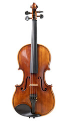 Fototapeta premium Violin isolated on a white background PNG. AI GENERATED.