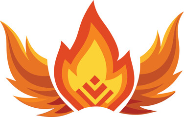 Fire flame icon, Fire icon vector illustration