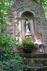 the statue of the holy St.Martin