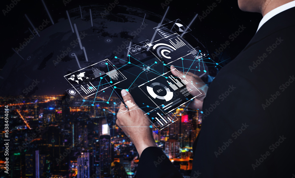 Aufkleber big data and analytics support real-time insights, predictive modeling, and data-driven decisions fo